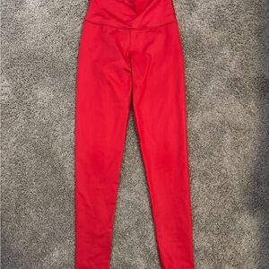 Aerie red leggings